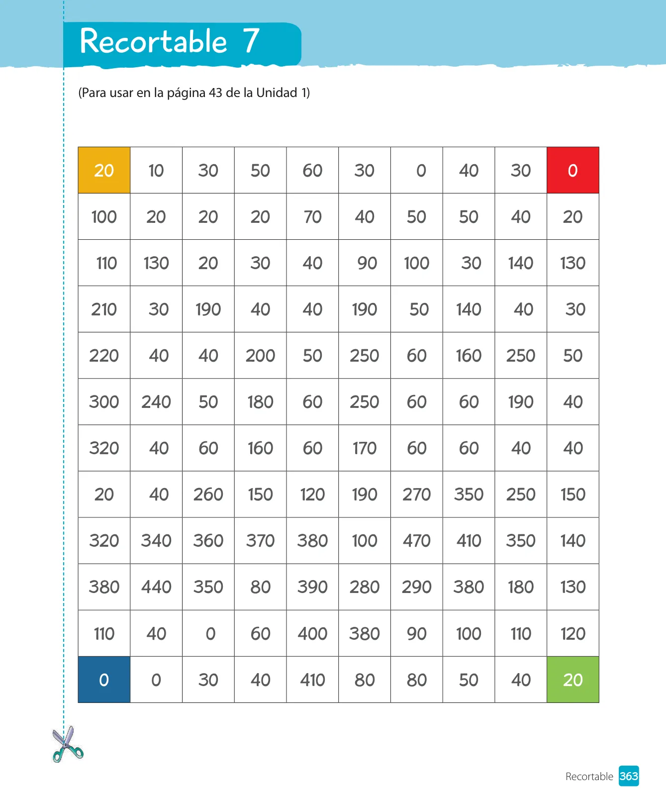 Miniatura página 365 de Matemática – Tercero Básico | Texto del Estudiante MINEDUC – Descargar PDF · 2024