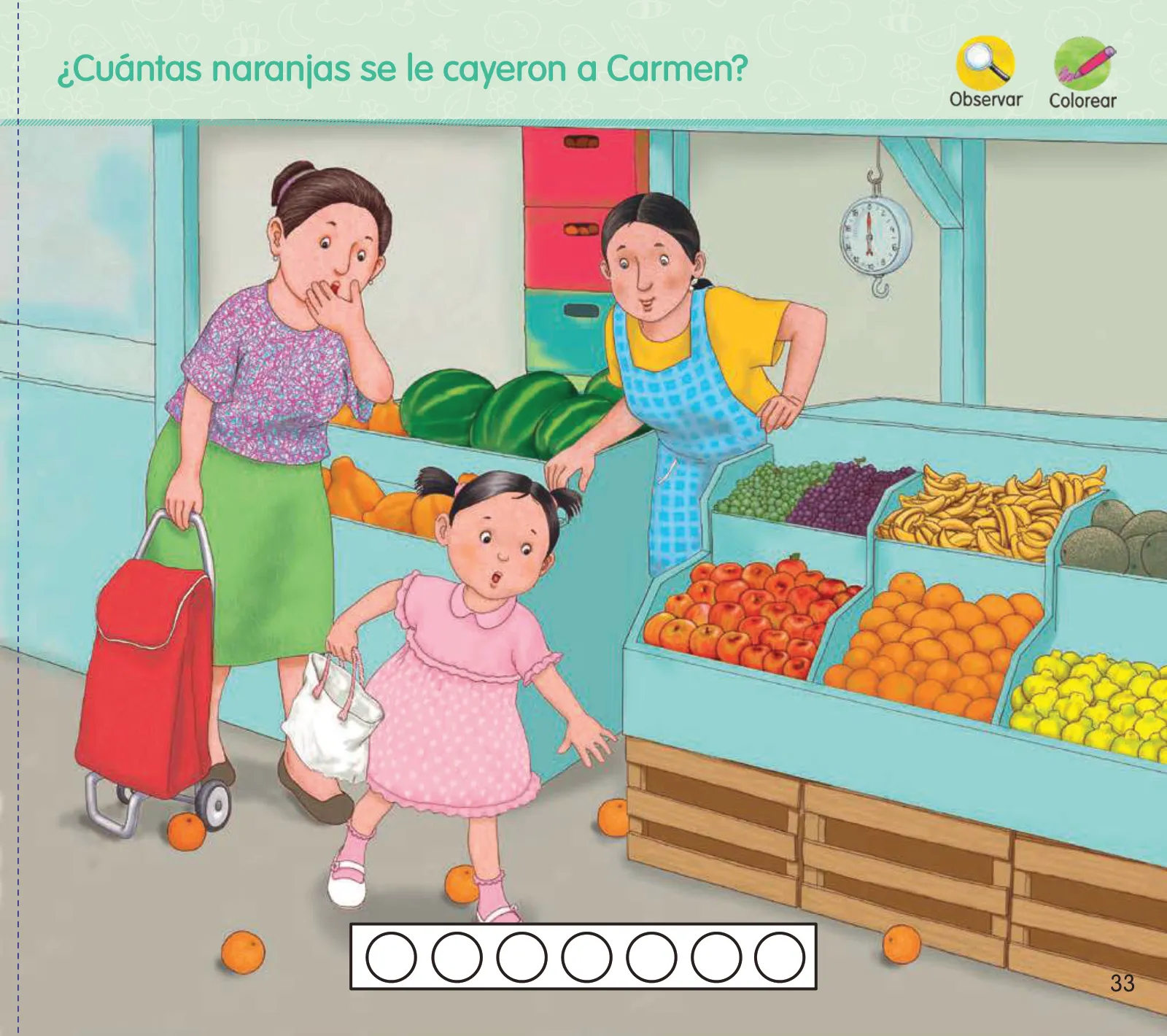 Página 35 de Crea, resuelve y aprende. Material impreso para niñas y niños de 4 años · 2024