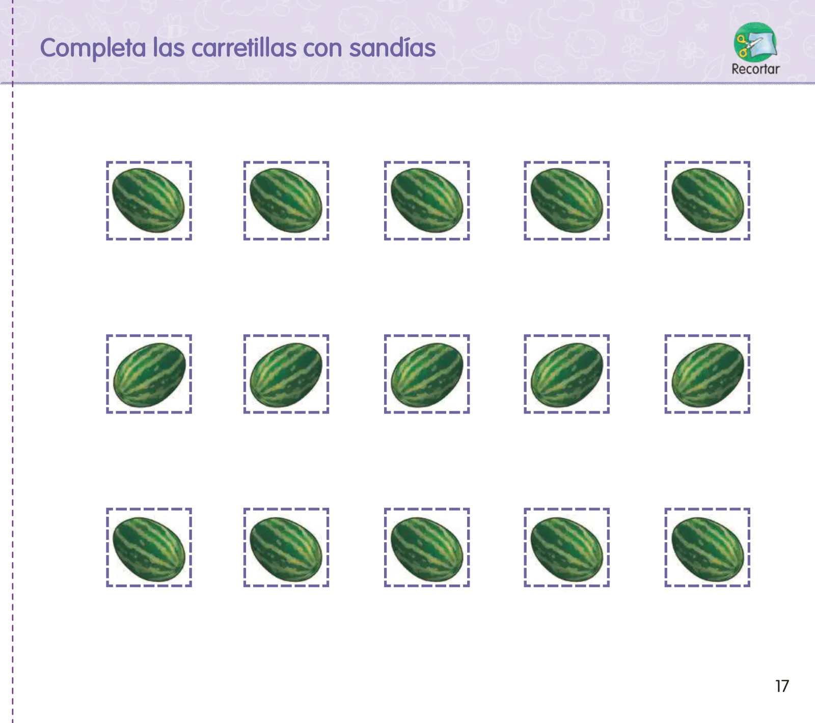 Página 19 de Crea, resuelve y aprende. Material impreso para niñas y niños de 5 años · 2024