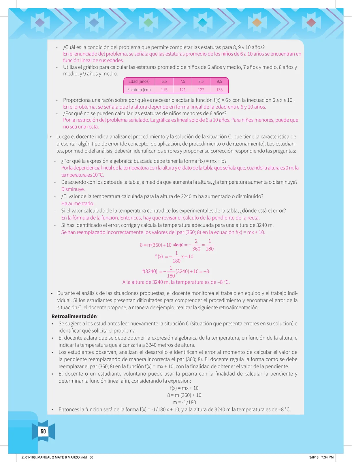 Miniatura página 52 de Resolvamos problemas 2 : manual para el docente 2018 · 2018