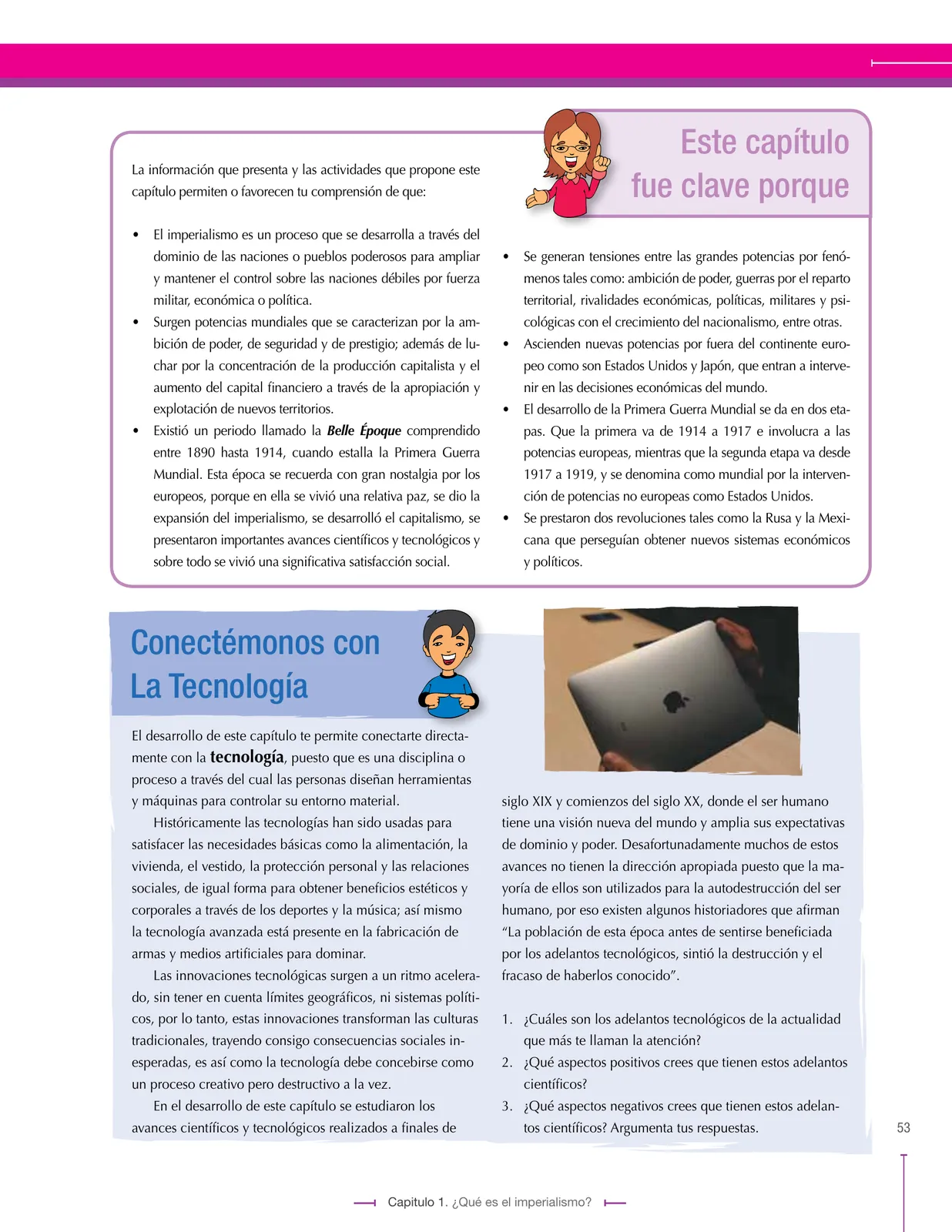 Página 53 de Ciencias Sociales 9° · Secundaria Activa