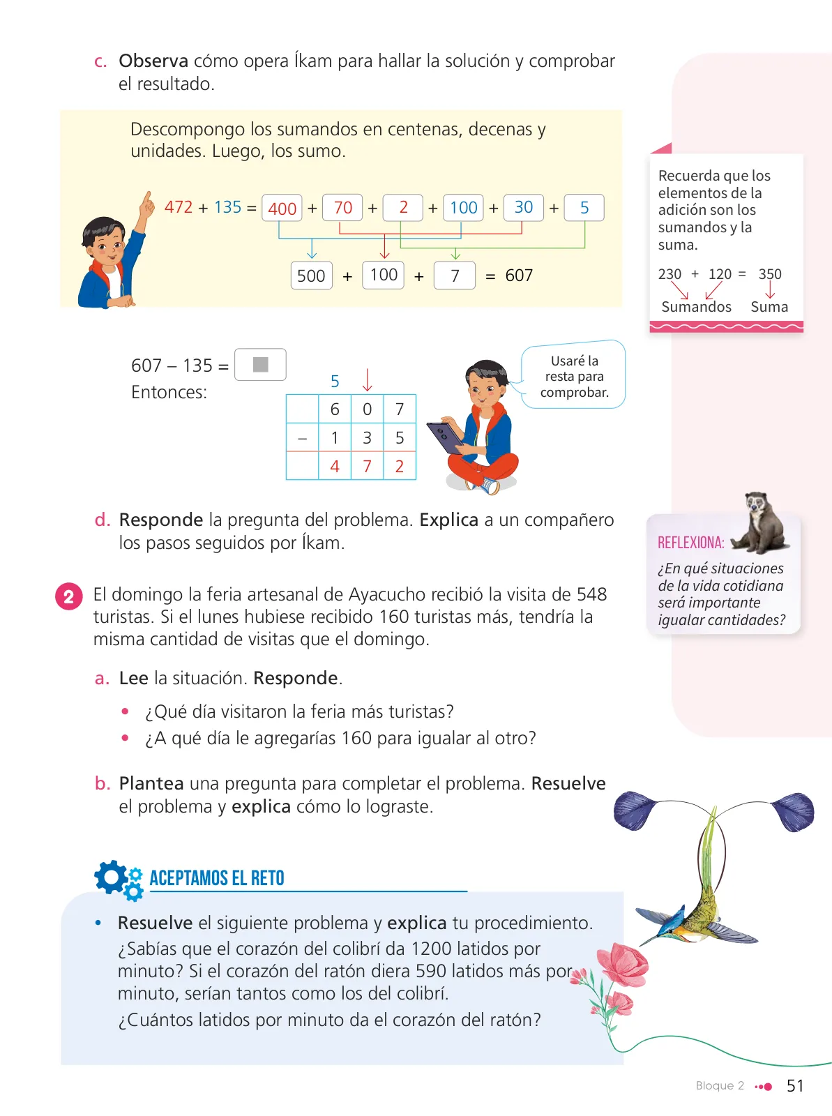 Miniatura página 53 de Texto de Matemática 4. Cuarto grado de Primaria · 2024