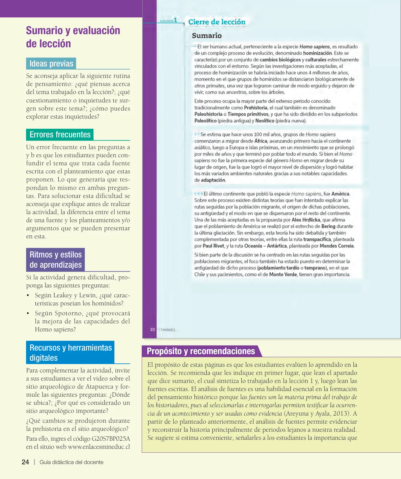 Página 25 de Historia, Geografía y Ciencias Sociales – Séptimo Básico | Texto del Estudiante MINEDUC – Descargar PDF · 2024