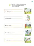 Miniatura página 16 de Múltiples lenguajes. Trazos y palabras.   Libro de Educación Primaria Grado 1°  Ciclo Escolar 2025 - 2026