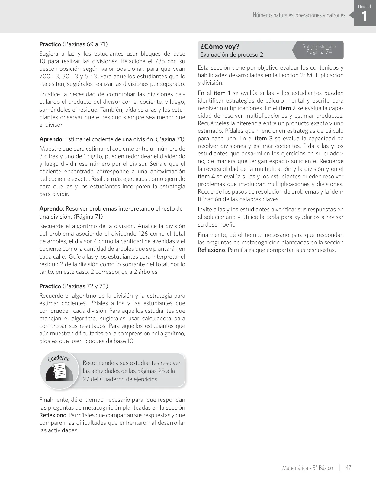 Página 53 de Matemática – Quinto Básico | Texto del Estudiante MINEDUC – Descargar PDF · 2024