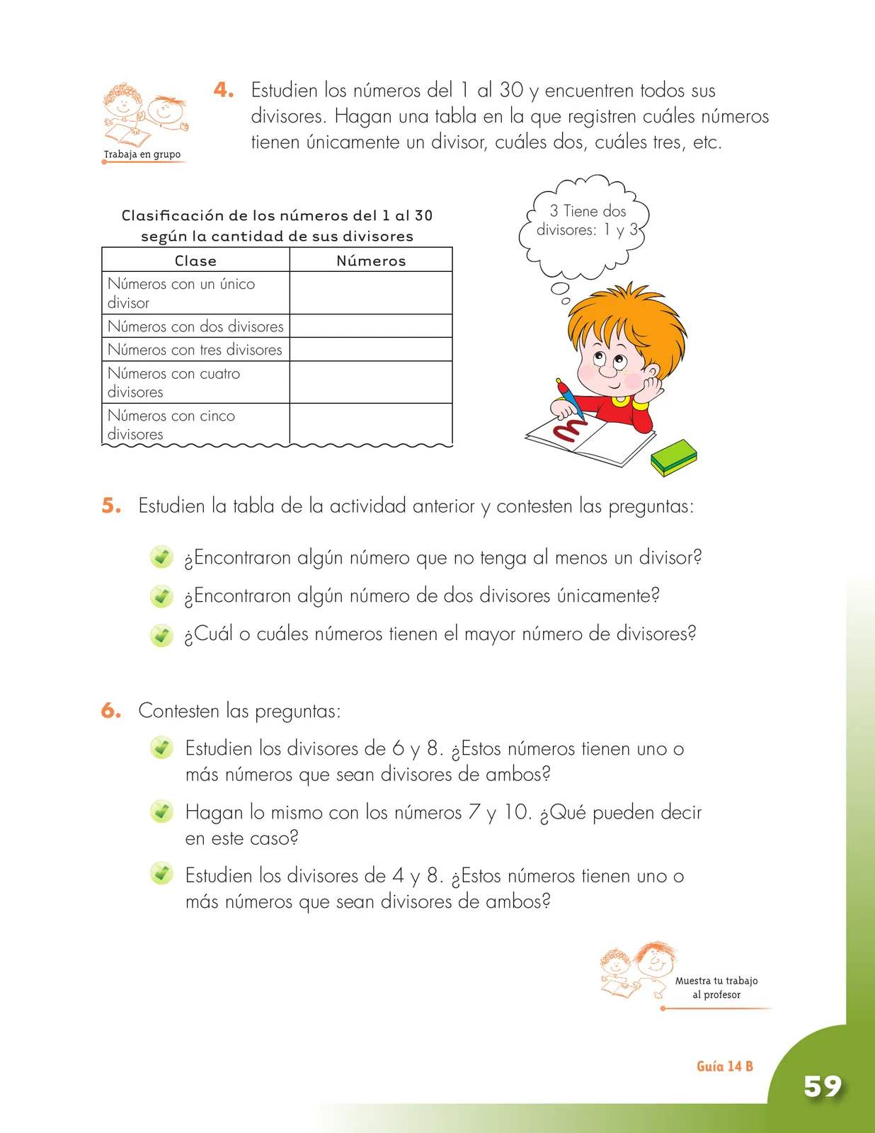 Miniatura página 59 de Matematica 3° · Cartilla 02