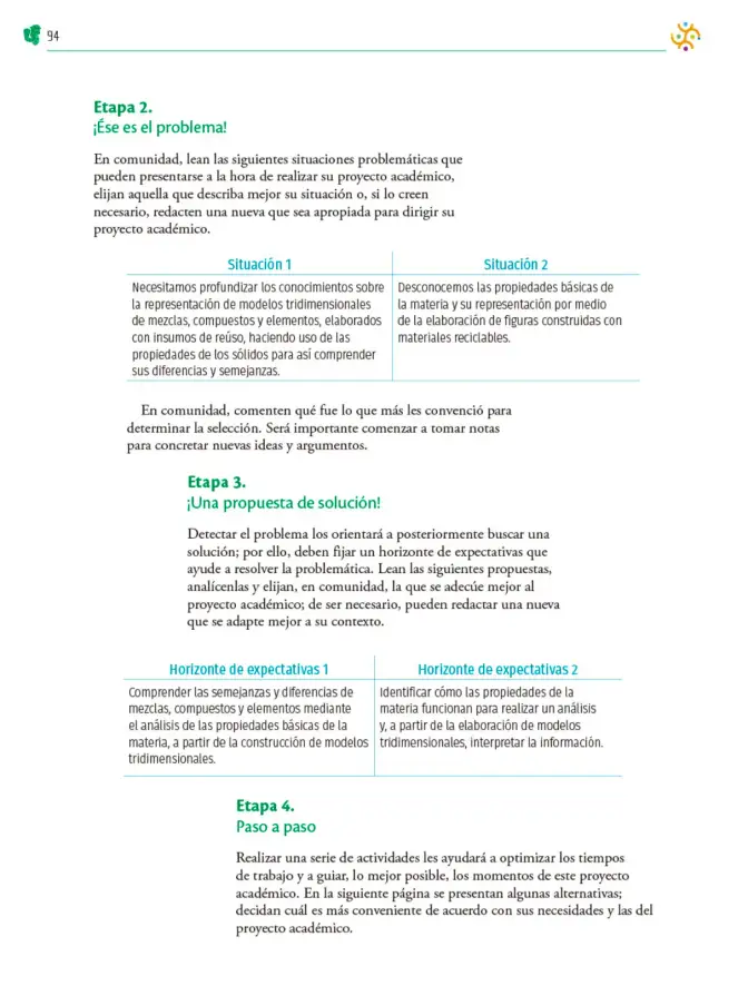 Página 95 de Colección Nanahuatzin. Nuestro libro de Proyectos. Tomo II. Libro de Educación Telesecundaria Grado 3° Ciclo Escolar 2025 - 2026