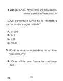 Miniatura página 72 de Libro de Ciencias Naturales – Quinto Básico | Texto del Estudiante MINEDUC – Descargar PDF · 2024
