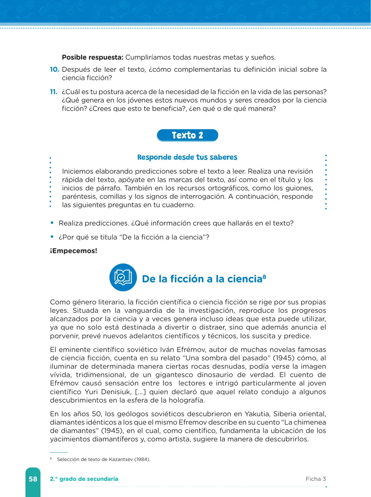 Página 60 de Fichas de aprendizaje de Comunicación 2 · 2024