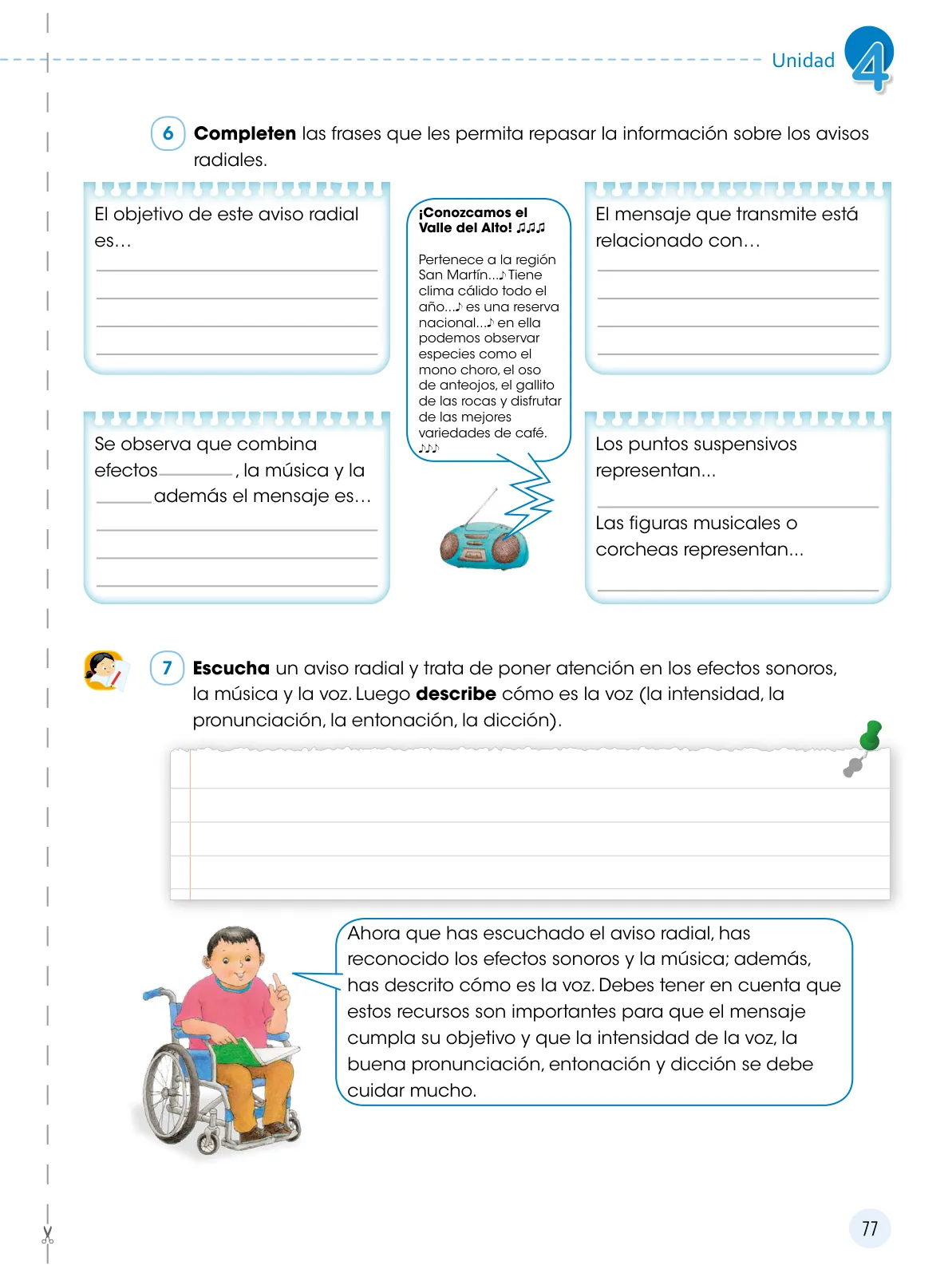 Miniatura página 78 de Comunicación 5 : cuaderno de trabajo para quinto grado de Educación Primaria 2019 · 2019