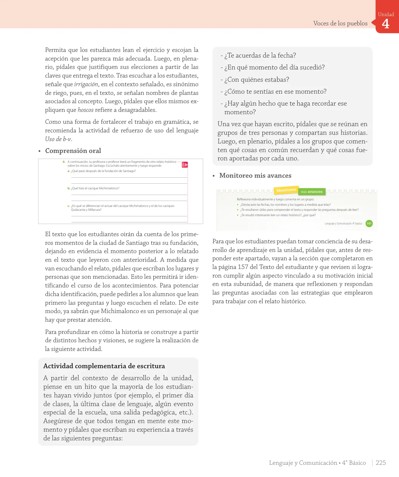 Miniatura página 51 de Lenguaje y Comunicación – Cuarto Básico | Texto del Estudiante MINEDUC – Descargar PDF · 2024