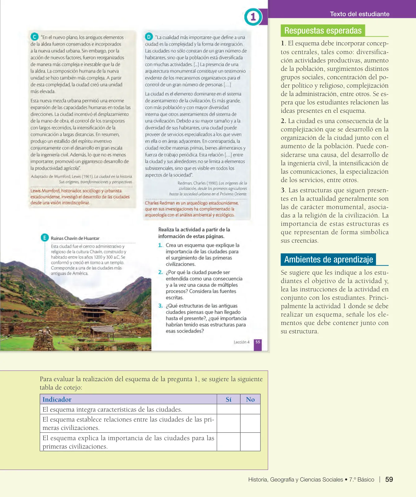 Página 60 de Historia, Geografía y Ciencias Sociales – Séptimo Básico | Texto del Estudiante MINEDUC – Descargar PDF · 2024