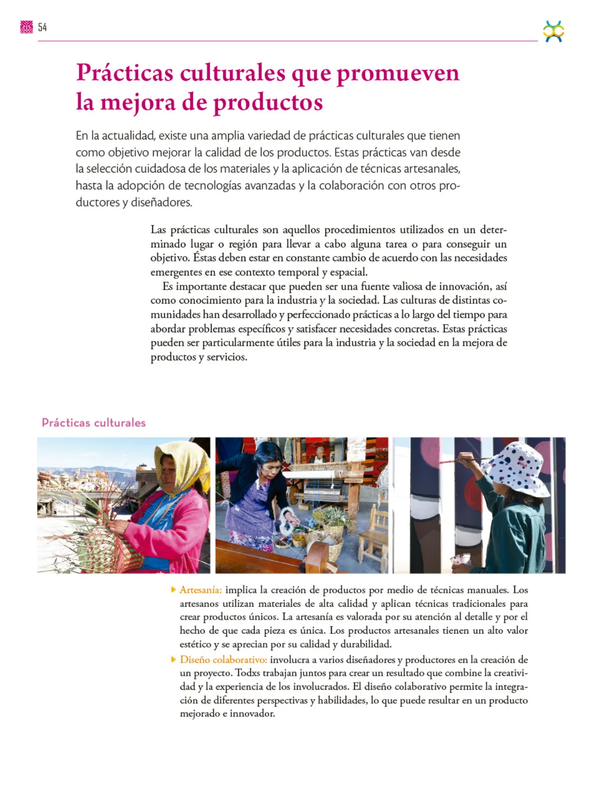 Miniatura página 55 de Colección Ximhai. De lo humano y lo comunitario.   Libro de Educación Secundaria Grado 1°  Ciclo Escolar 2025 - 2026