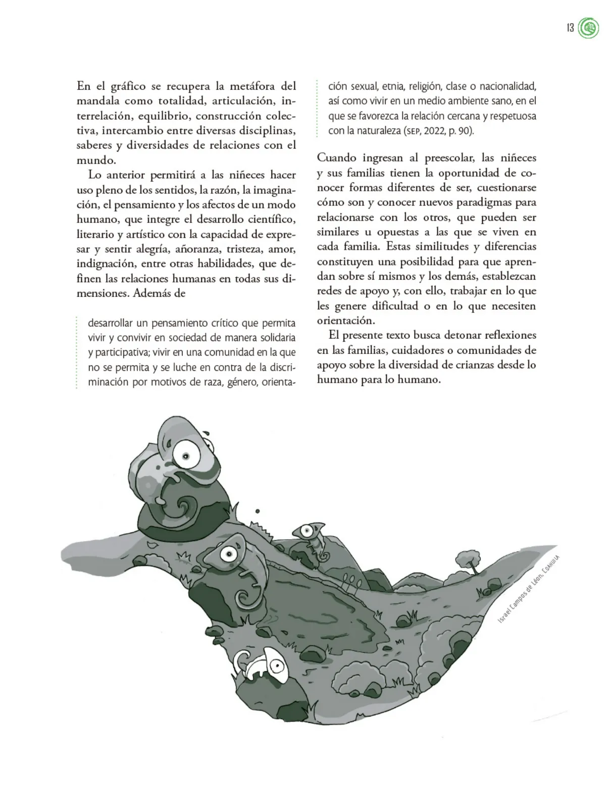 Página 14 de Crianza para la libertad. Libro para las familias. Fase 2  Libro de Educación Preescolar Grado 1°, 2°, 3°  Ciclo Escolar 2025 - 2026
