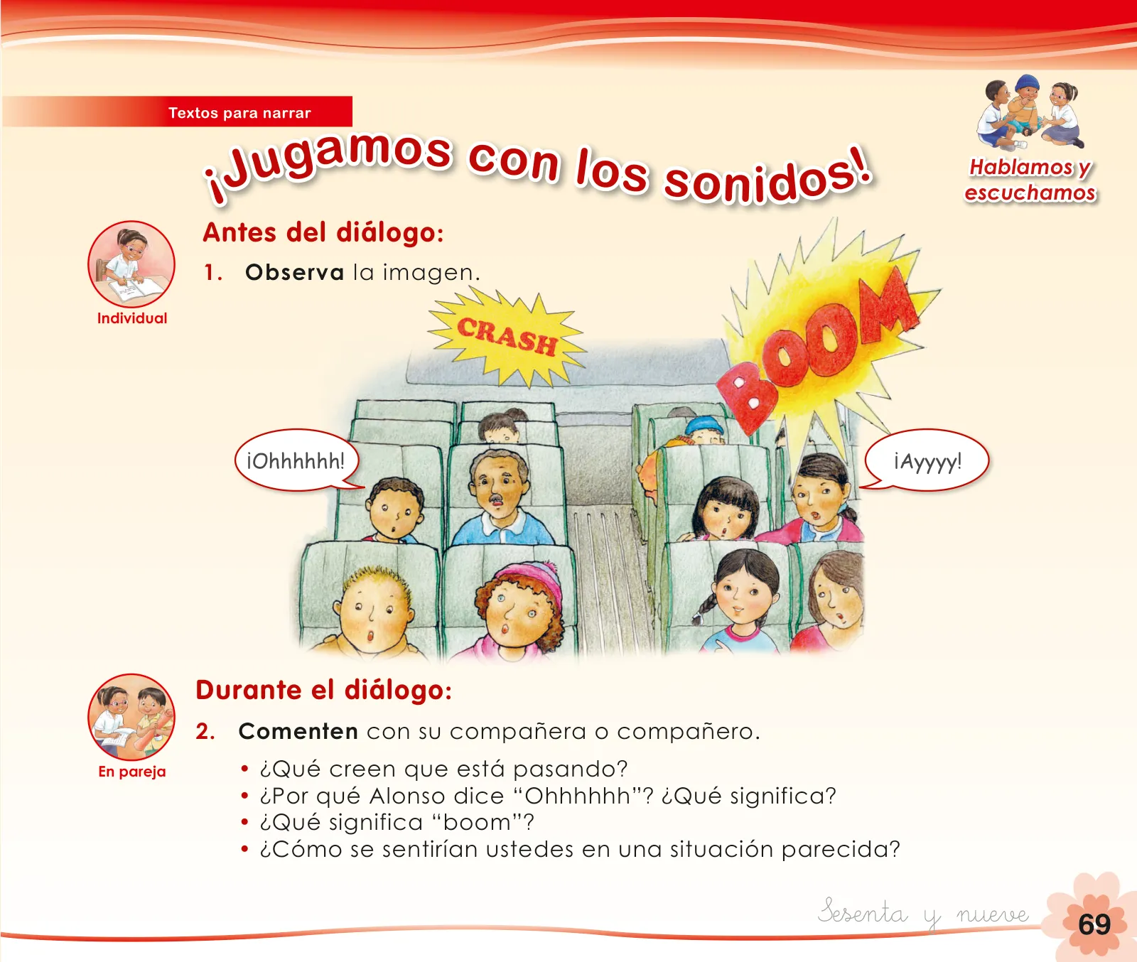 Miniatura página 71 de Comunicación 1 : cuaderno de trabajo para primer grado de Educación Primaria 2019 · 2019