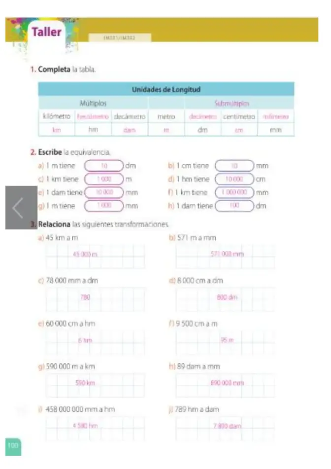 Página 101 de Matematica 5° · Egb 5 Matematica 2025 · 2025