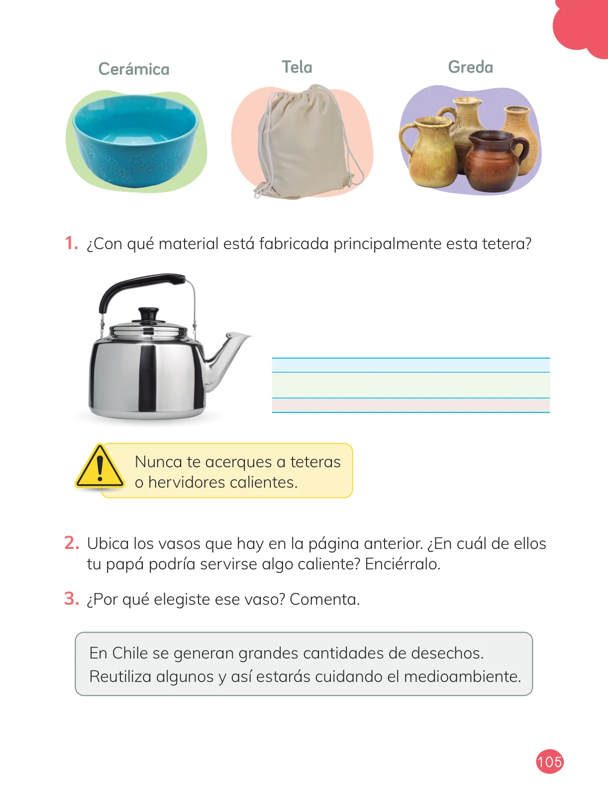 Página 107 de Ciencias Naturales – Primero Básico | Texto del Estudiante (MINEDUC) – Descargar PDF · 2024