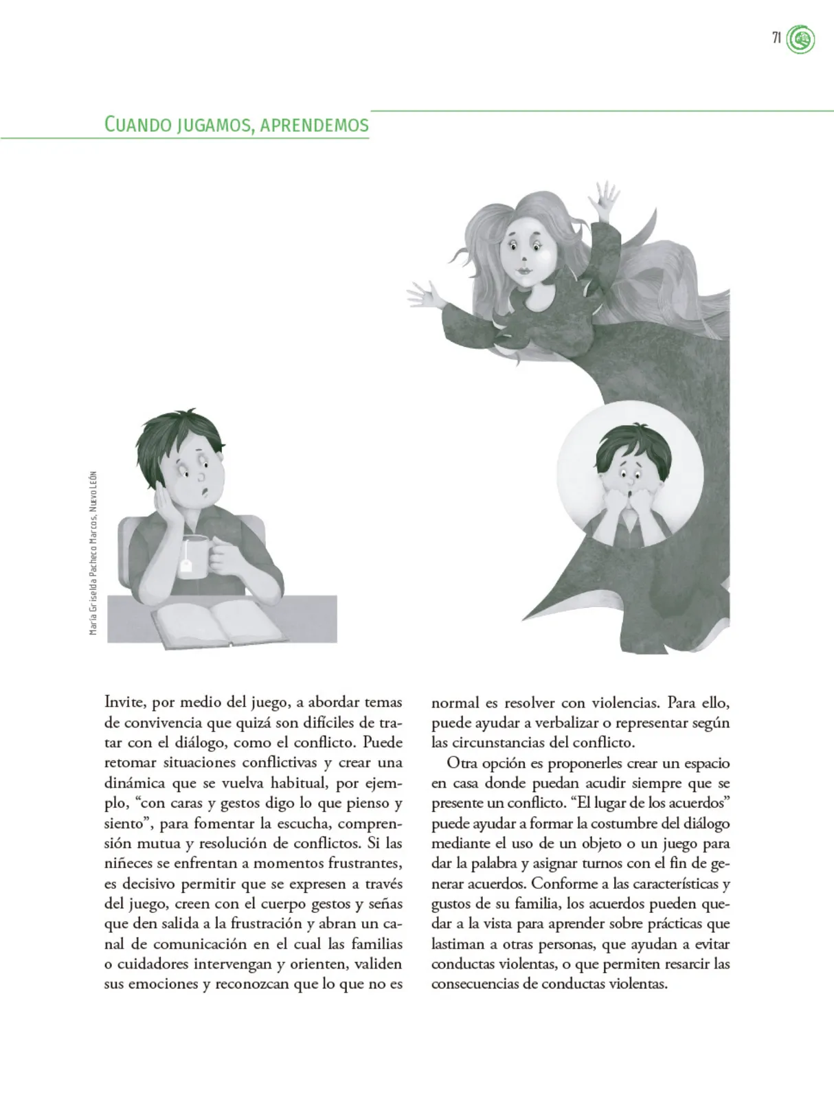 Miniatura página 72 de Crianza para la libertad. Libro para las familias. Fase 2  Libro de Educación Preescolar Grado 1°, 2°, 3°  Ciclo Escolar 2025 - 2026