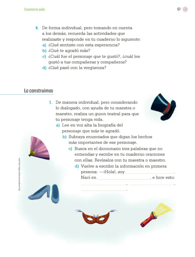Página 60 de Proyectos de Aula. Libro de Educación Primaria Grado 4° Ciclo Escolar 2025 - 2026