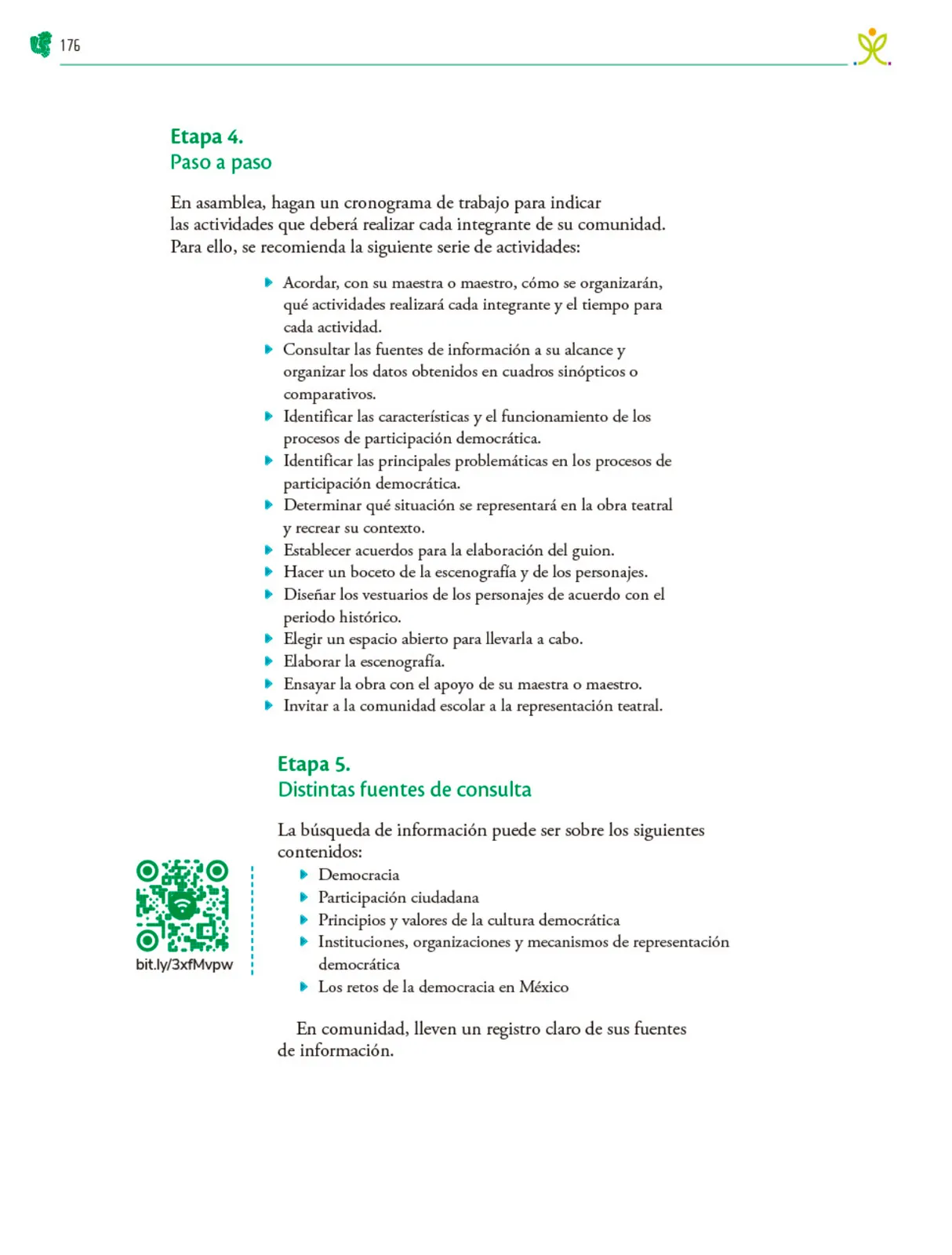 Página 177 de Colección Sk´asolil. Nuestro libro de Proyectos.  Tomo III.  Libro de Educación Telesecundaria Grado 2°  Ciclo Escolar 2025 - 2026
