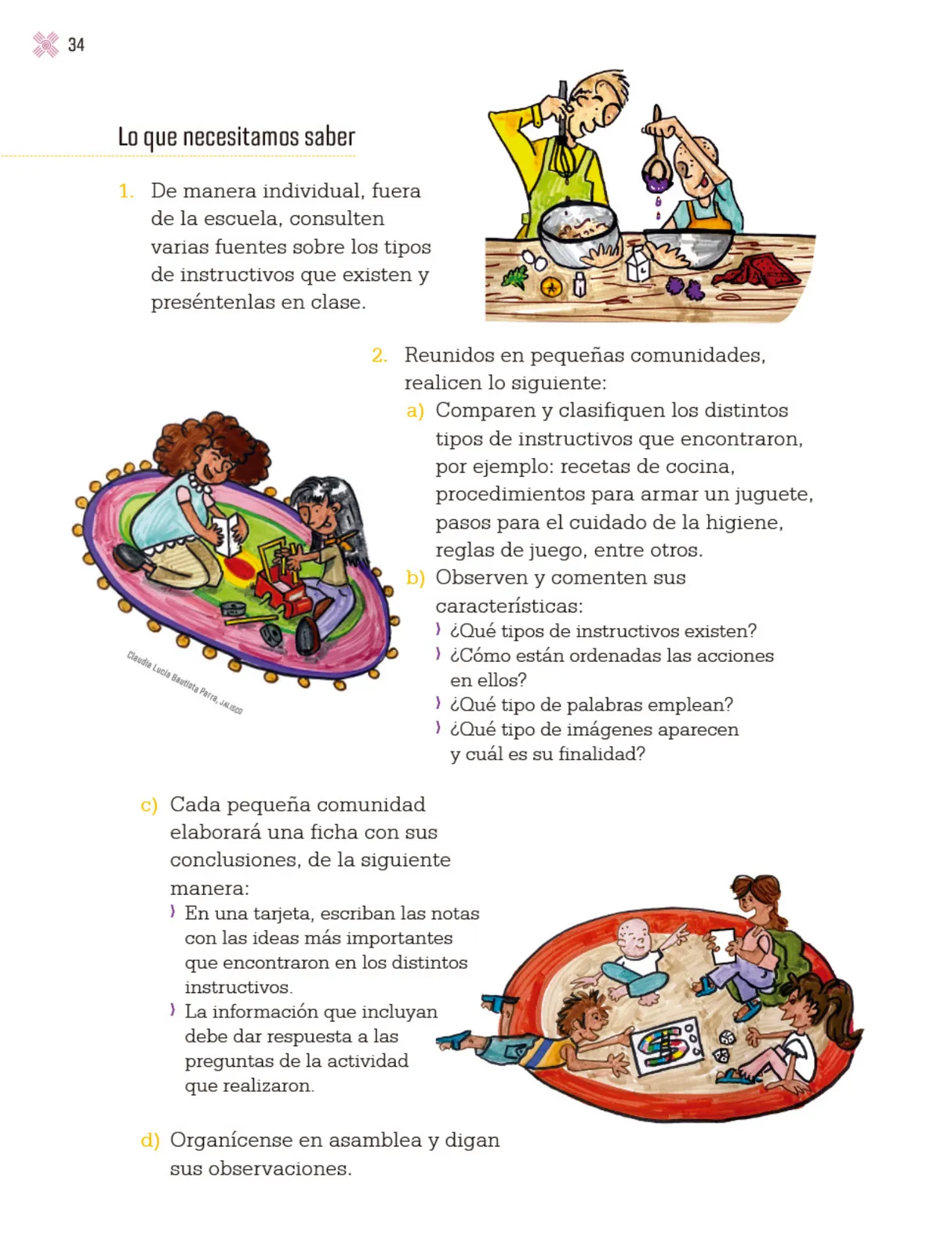 Página 37 de Proyectos Escolares. Libro de Educación Primaria Grado 3° Ciclo Escolar 2025 - 2026