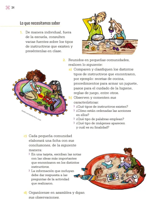 Página 37 de Proyectos Escolares. Libro de Educación Primaria Grado 3° Ciclo Escolar 2025 - 2026