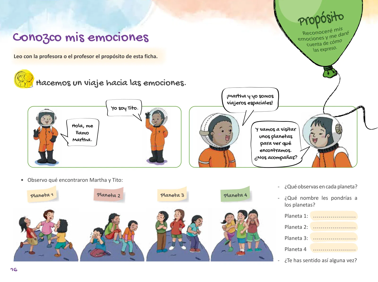 Miniatura página 18 de Cuadernillo de Tutoría 3 : tercer grado de Educación Primaria · 2021