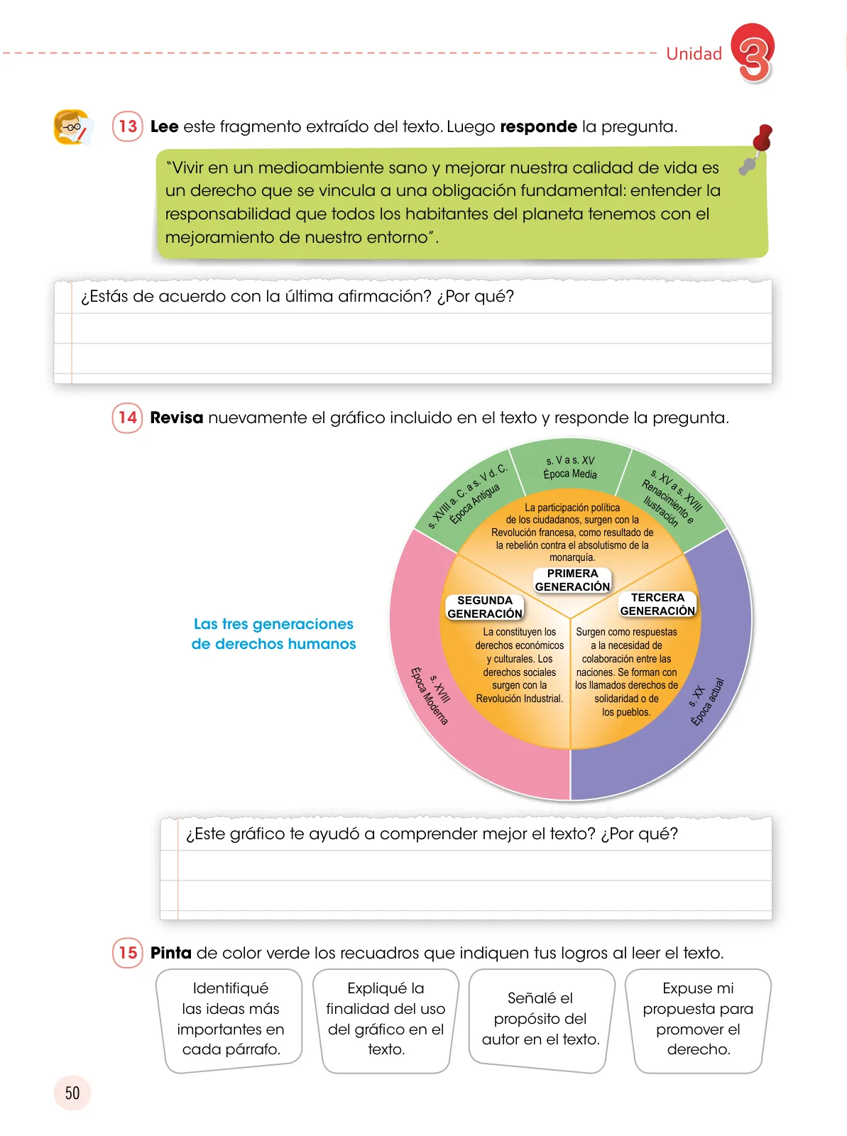 Página 51 de Comunicación 5 : cuaderno de trabajo para quinto grado de Educación Primaria 2019 · 2019