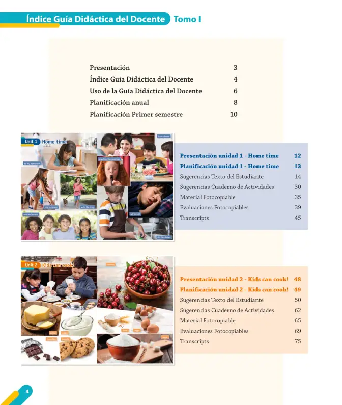 Página 6 de Inglés – Quinto Básico | Texto del Estudiante MINEDUC – Descargar PDF · 2024