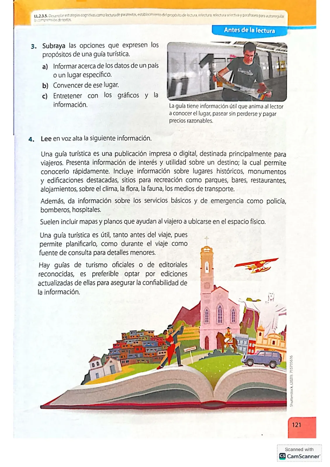 Miniatura página 121 de Lengua Y Literatura · 4 EGB · 2024