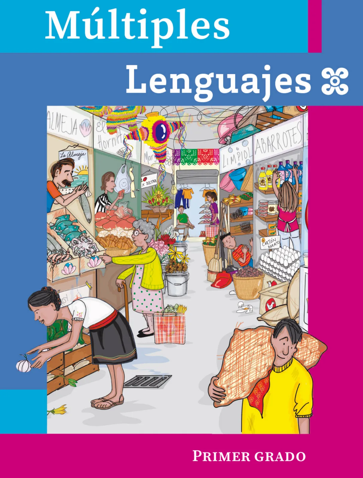 Miniatura página 1 de Múltiples lenguajes.   Libro de Educación Primaria Grado 1°  Ciclo Escolar 2025 - 2026