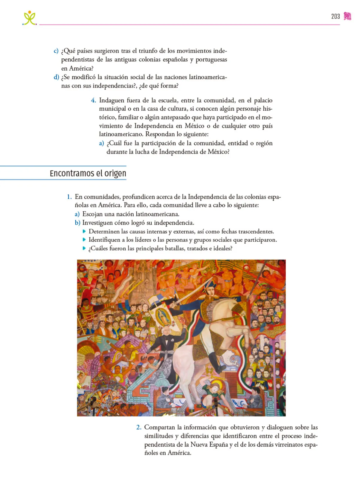 Miniatura página 204 de Colección Nanahuatzin. Nuestro libro de proyectos.   Libro de Educación Secundaria Grado 3°  Ciclo Escolar 2025 - 2026