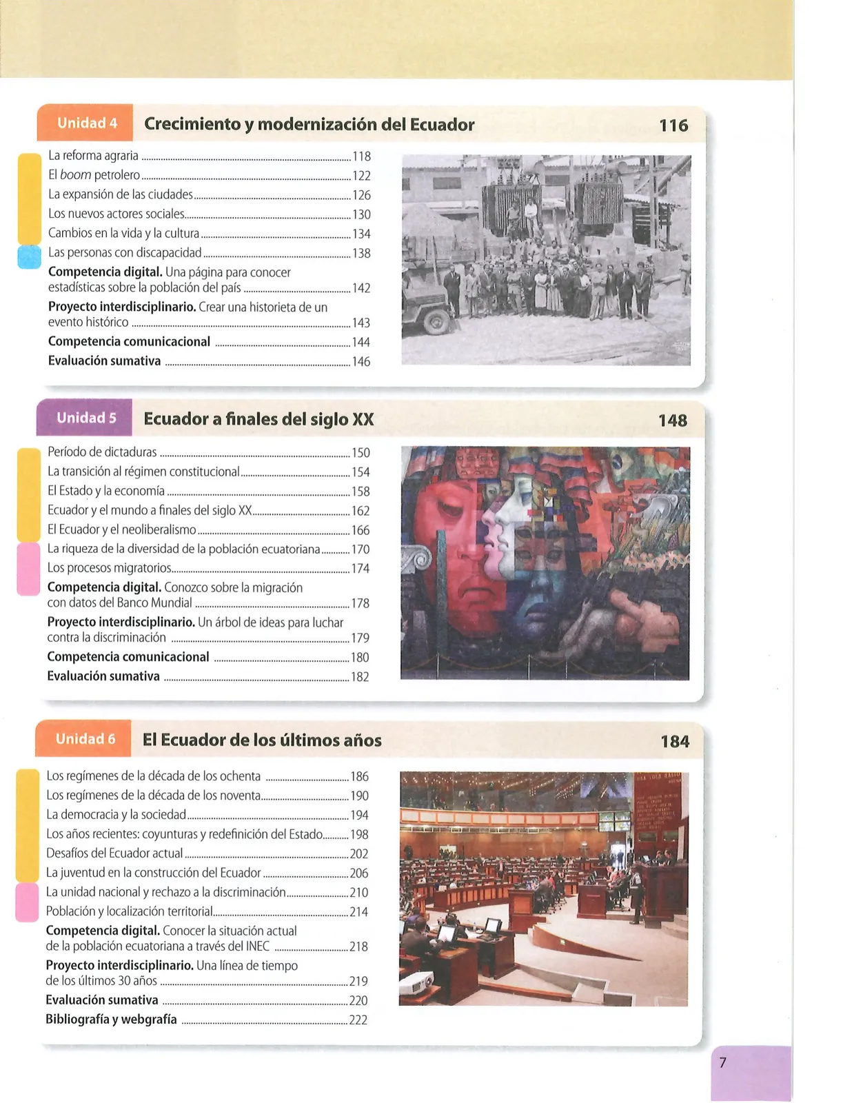 Página 8 de Estudios Sociales · 7 EGB · 2024