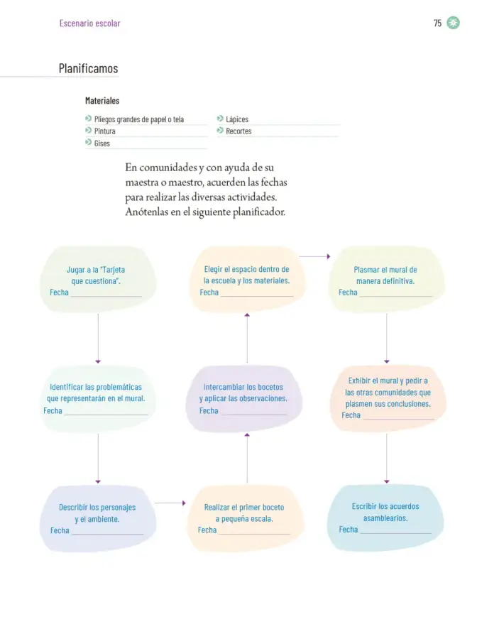 Página 78 de Proyectos Escolares. Libro de Educación Primaria Grado 6° Ciclo Escolar 2025 - 2026
