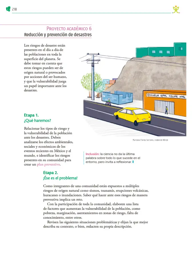 Página 219 de Colección Ximhai. Nuestro libro de Proyectos. Tomo I. Libro de Educación Telesecundaria Grado 1° Ciclo Escolar 2025 - 2026