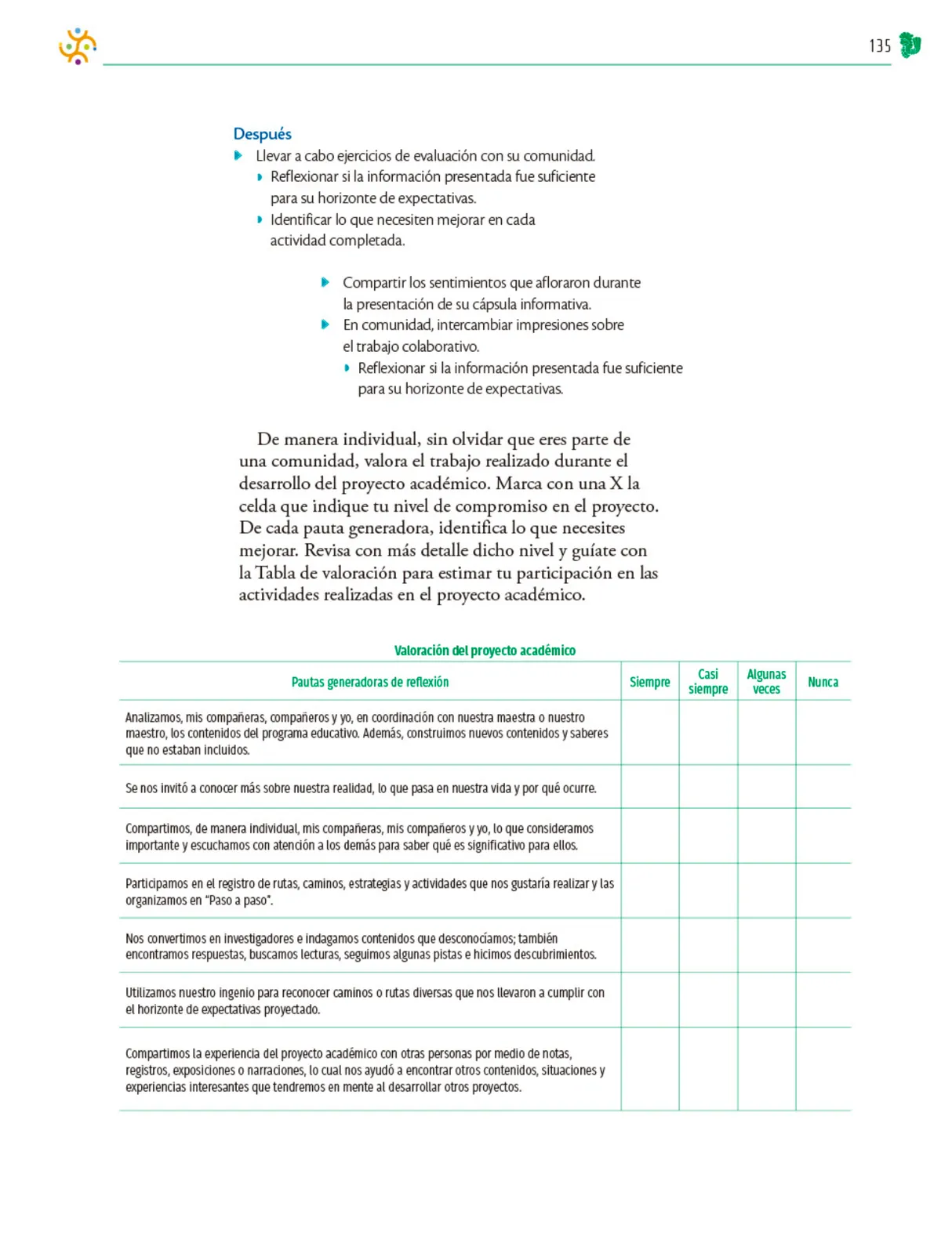 Página 136 de Colección Nanahuatzin. Nuestro libro de Proyectos.  Tomo III.  Libro de Educación Telesecundaria Grado 3°  Ciclo Escolar 2025 - 2026
