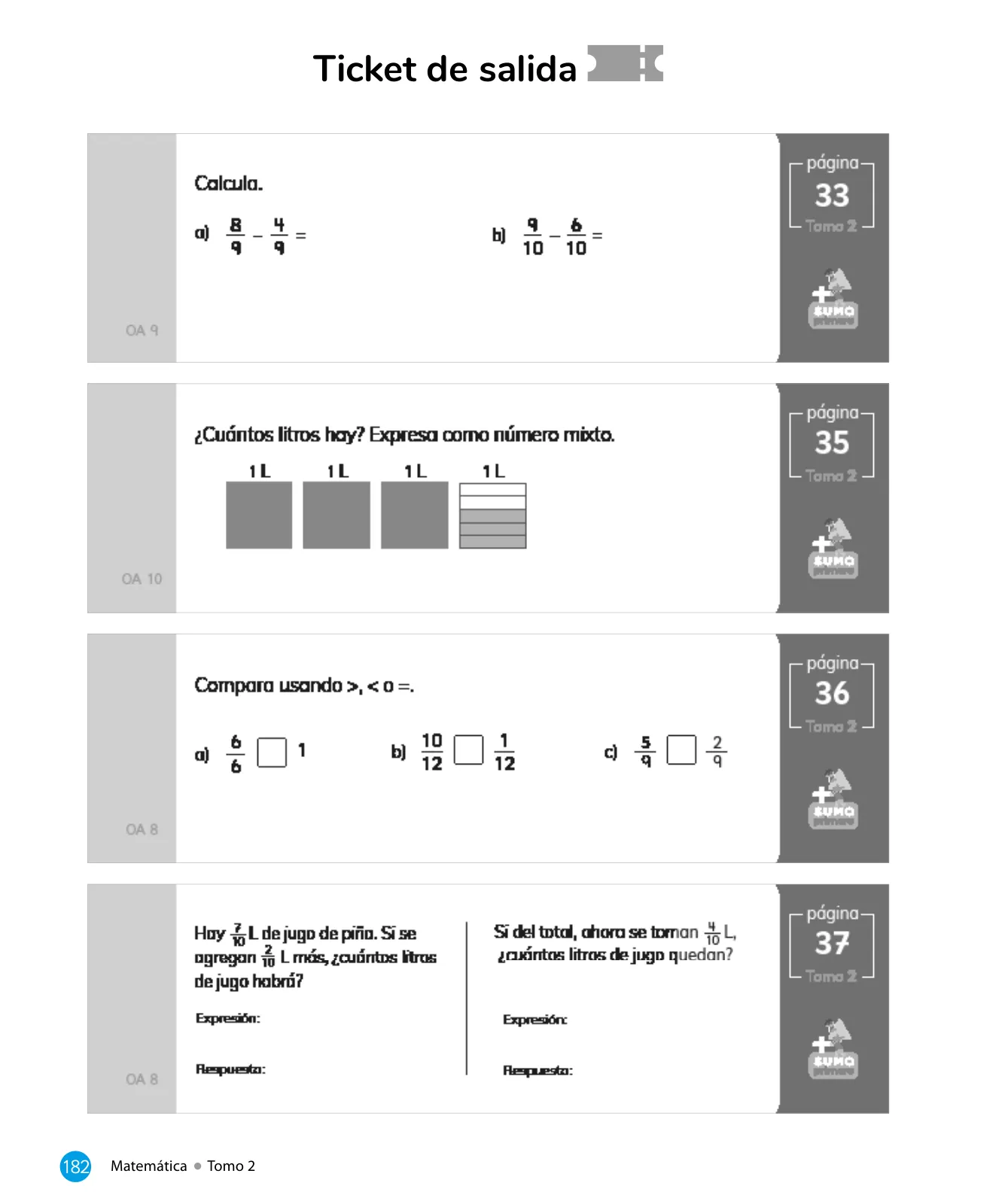 Miniatura página 184 de Sumo Primero – Cuarto Básico | Texto del Estudiante MINEDUC – Descargar PDF · 2024