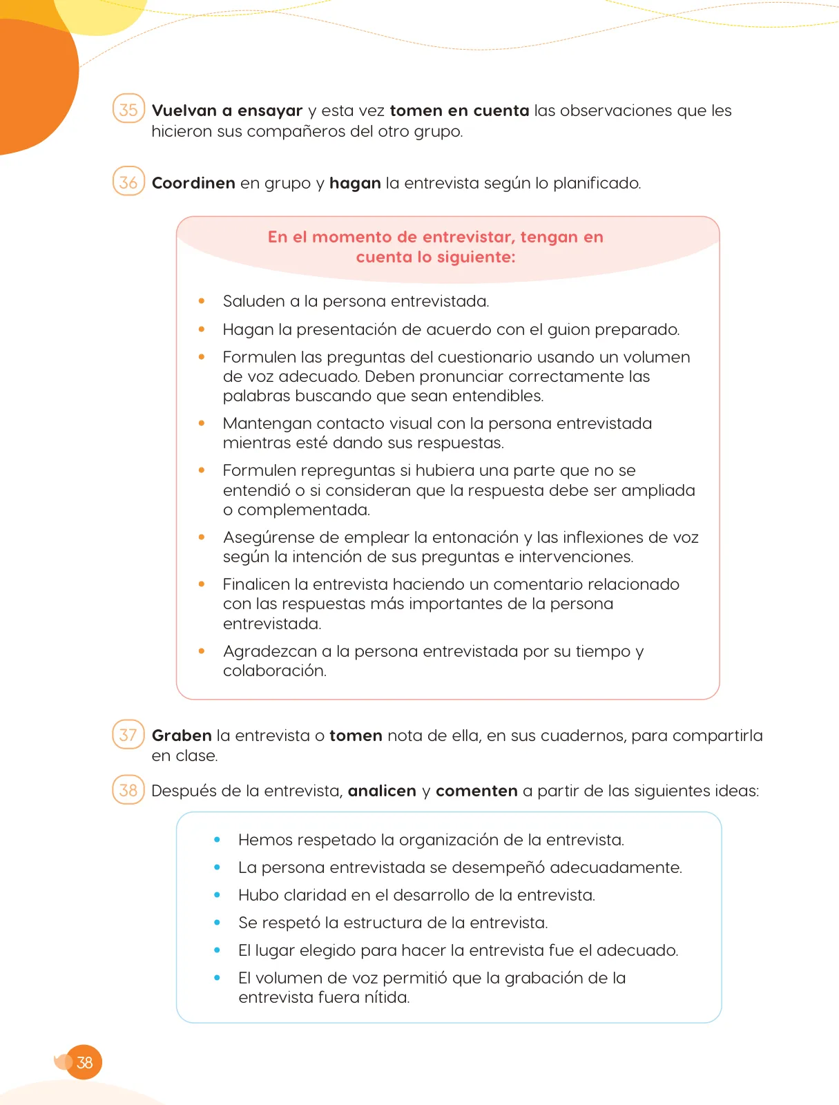 Miniatura página 40 de Cuadernillo de Comunicación 6. Sexto grado de Primaria · 2024