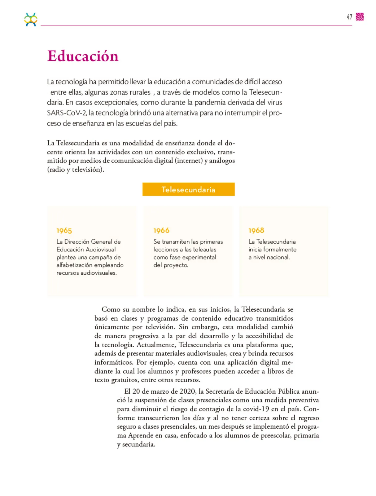 Miniatura página 48 de Colección Sk´asolil. De lo humano y lo comunitario.   Libro de Educación Secundaria Grado 2°  Ciclo Escolar 2025 - 2026