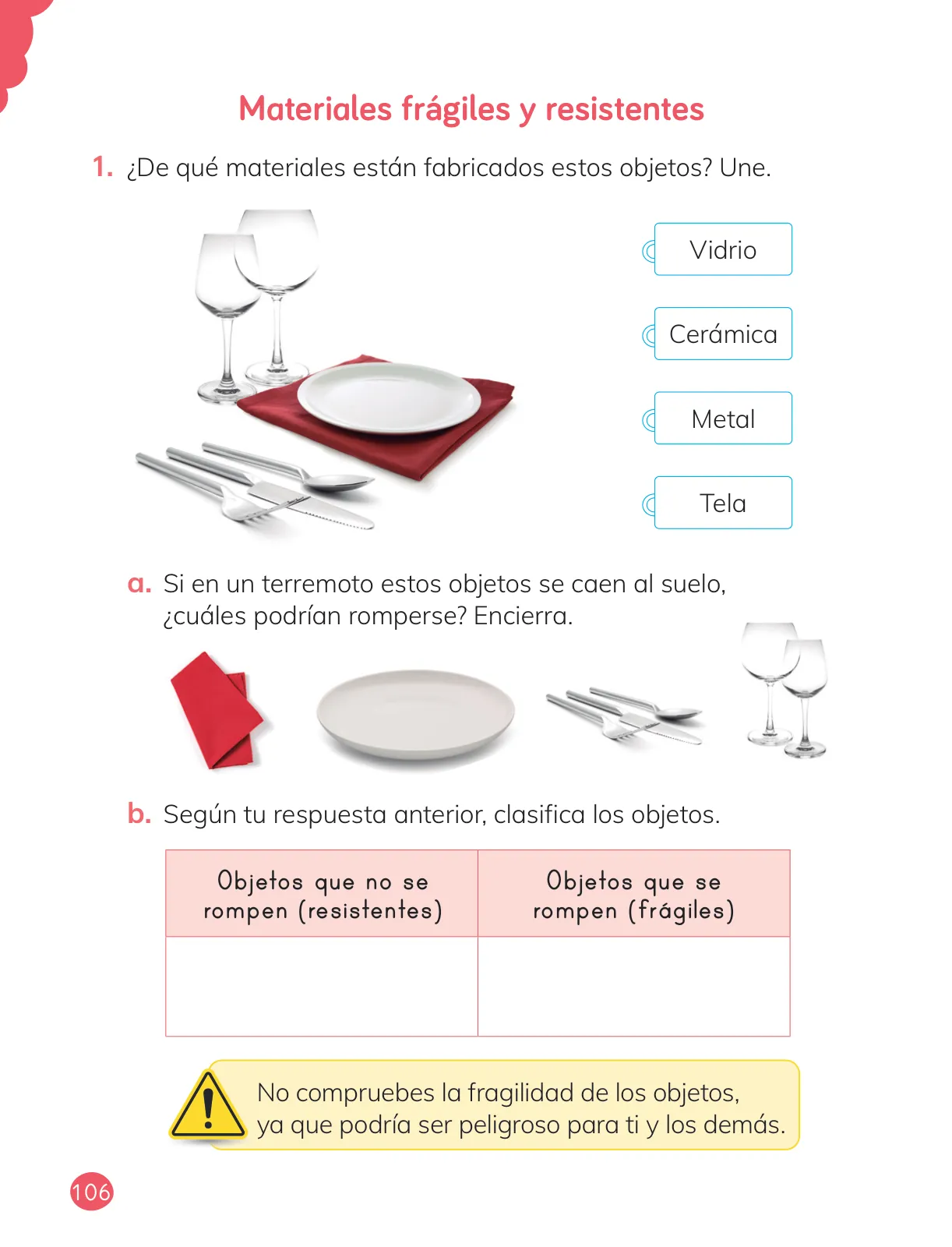 Página 108 de Ciencias Naturales – Primero Básico | Texto del Estudiante (MINEDUC) – Descargar PDF · 2024