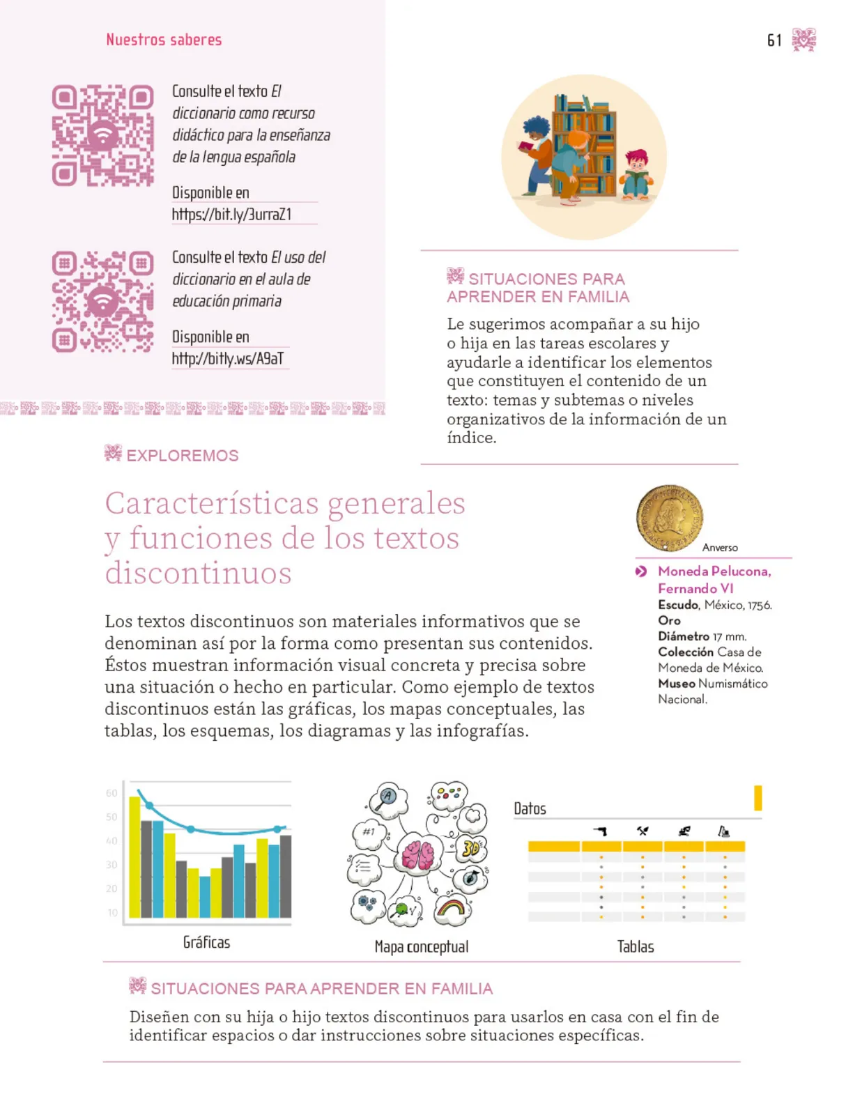 Página 62 de Nuestros saberes: Libro para alumnos, maestros y familia.   Libro de Educación Primaria Grado 3°  Ciclo Escolar 2025 - 2026