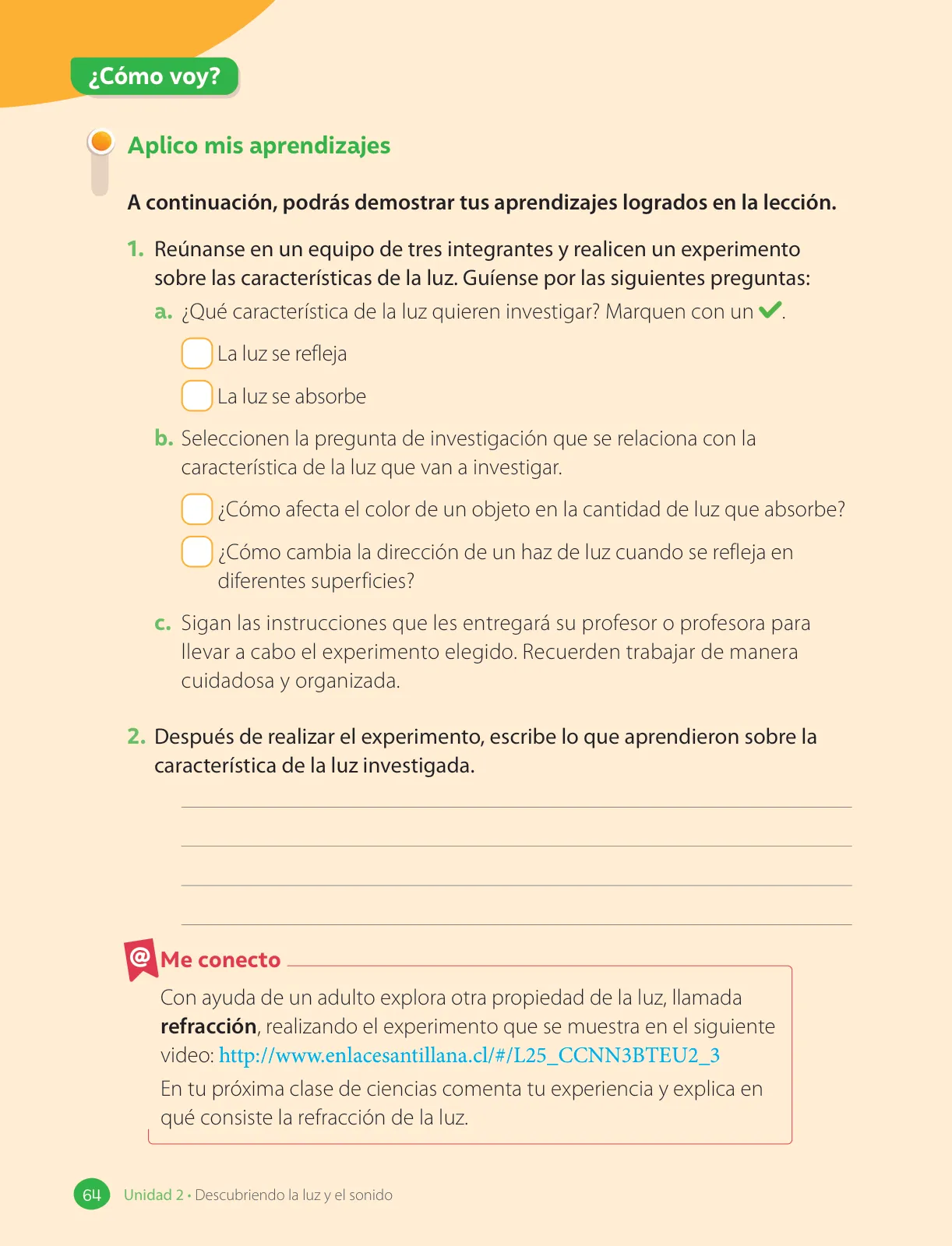 Página 66 de Ciencias Naturales – Tercero Básico | Texto del Estudiante MINEDUC – Descargar PDF · 2024