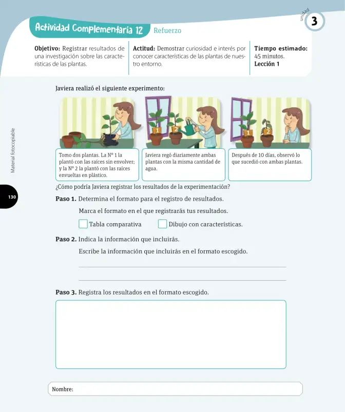 Página 31 de Ciencias Naturales – Tercero Básico | Texto del Estudiante MINEDUC – Descargar PDF · 2024