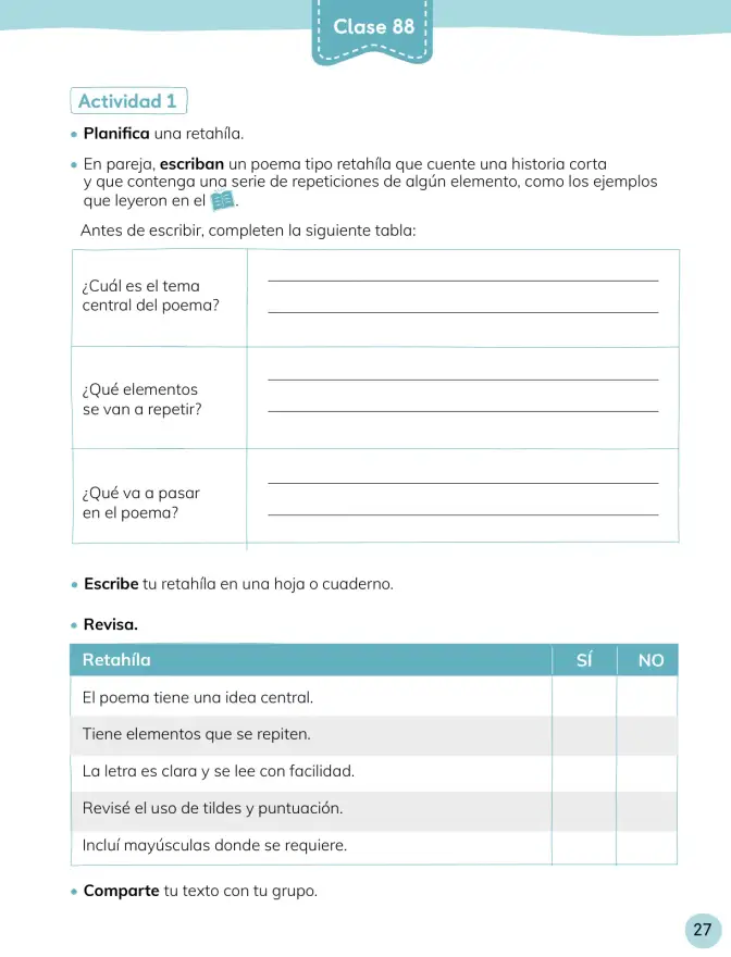 Página 28 de Lenguaje y Comunicación – Cuarto Básico | Texto del Estudiante MINEDUC – Descargar PDF · 2024