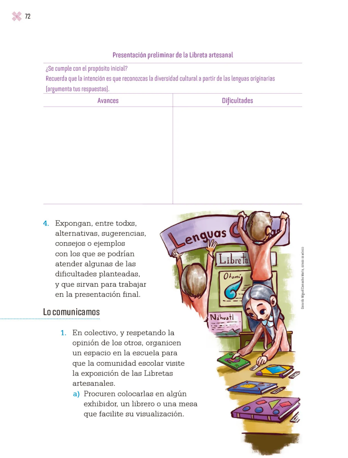 Página 75 de Proyectos Escolares. Libro de Educación Primaria Grado 4° Ciclo Escolar 2025 - 2026