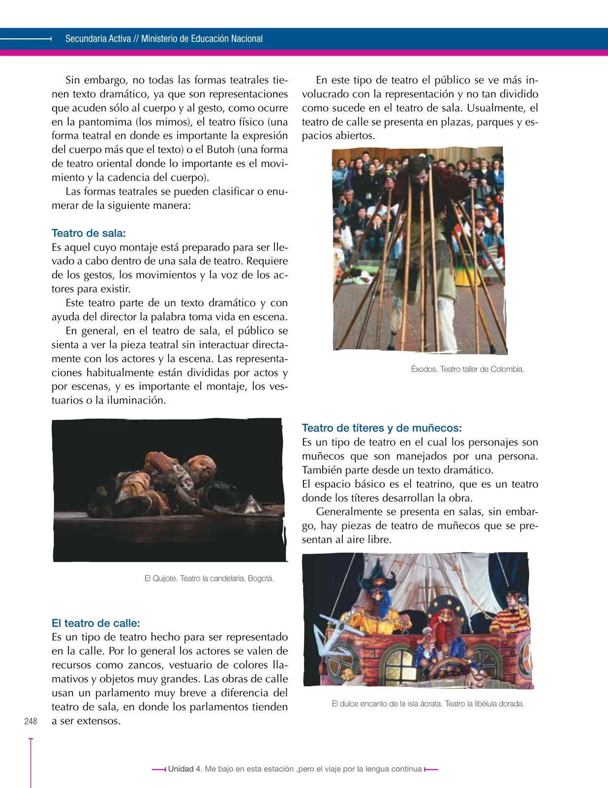 Miniatura página 248 de Lenguaje 7° · Secundaria Activa