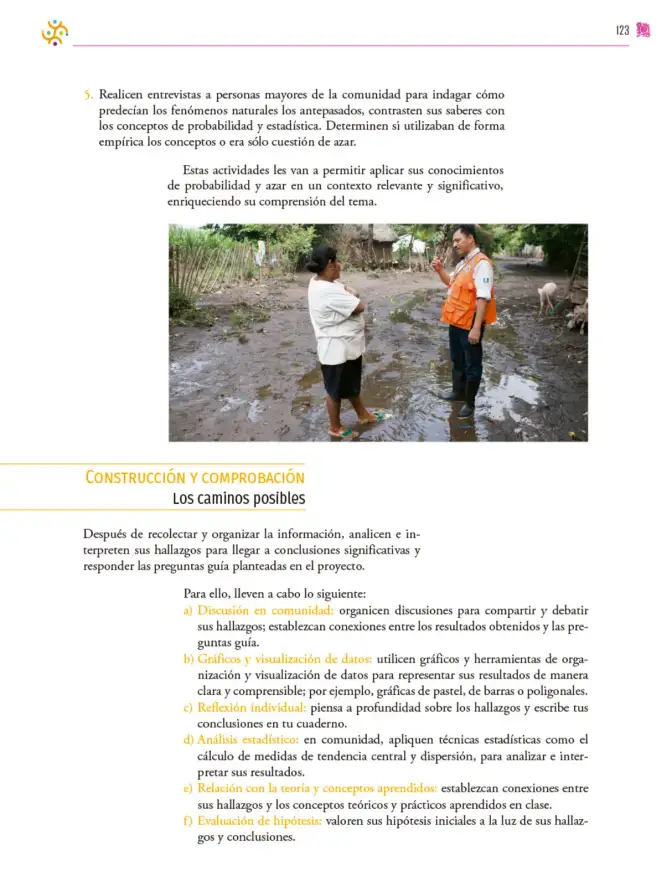 Página 124 de Colección Sk´asolil. Nuestro libro de proyectos. Libro de Educación Secundaria Grado 2° Ciclo Escolar 2025 - 2026