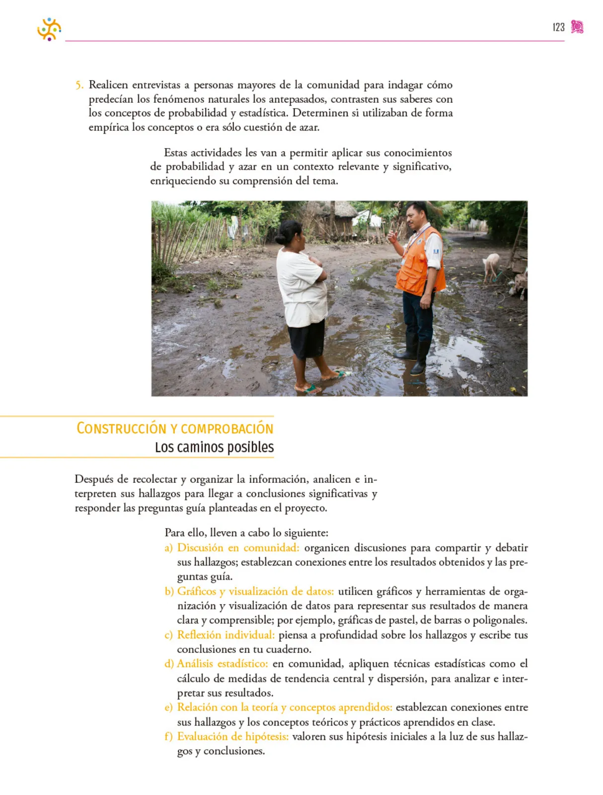 Miniatura página 124 de Colección Sk´asolil. Nuestro libro de proyectos.   Libro de Educación Secundaria Grado 2°  Ciclo Escolar 2025 - 2026