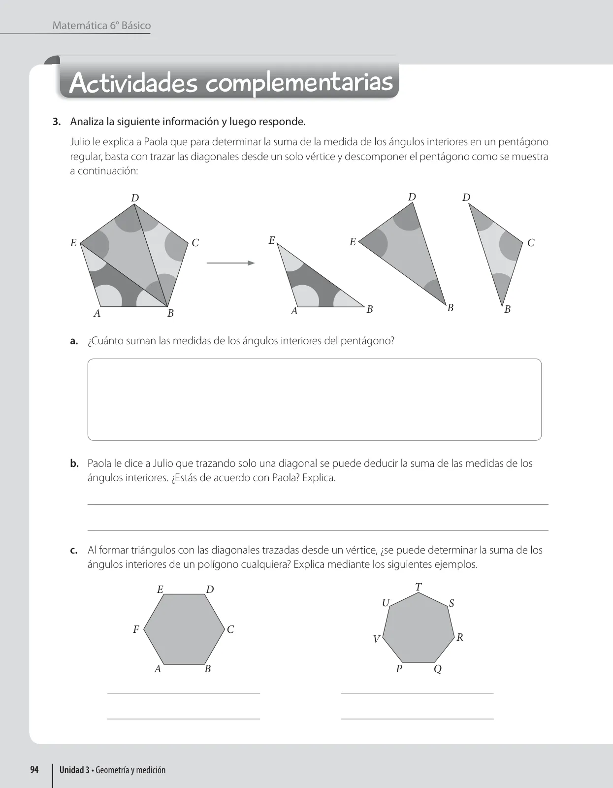 Miniatura página 96 de Matemática – Sexto Básico | Texto del Estudiante MINEDUC – Descargar PDF · 2024