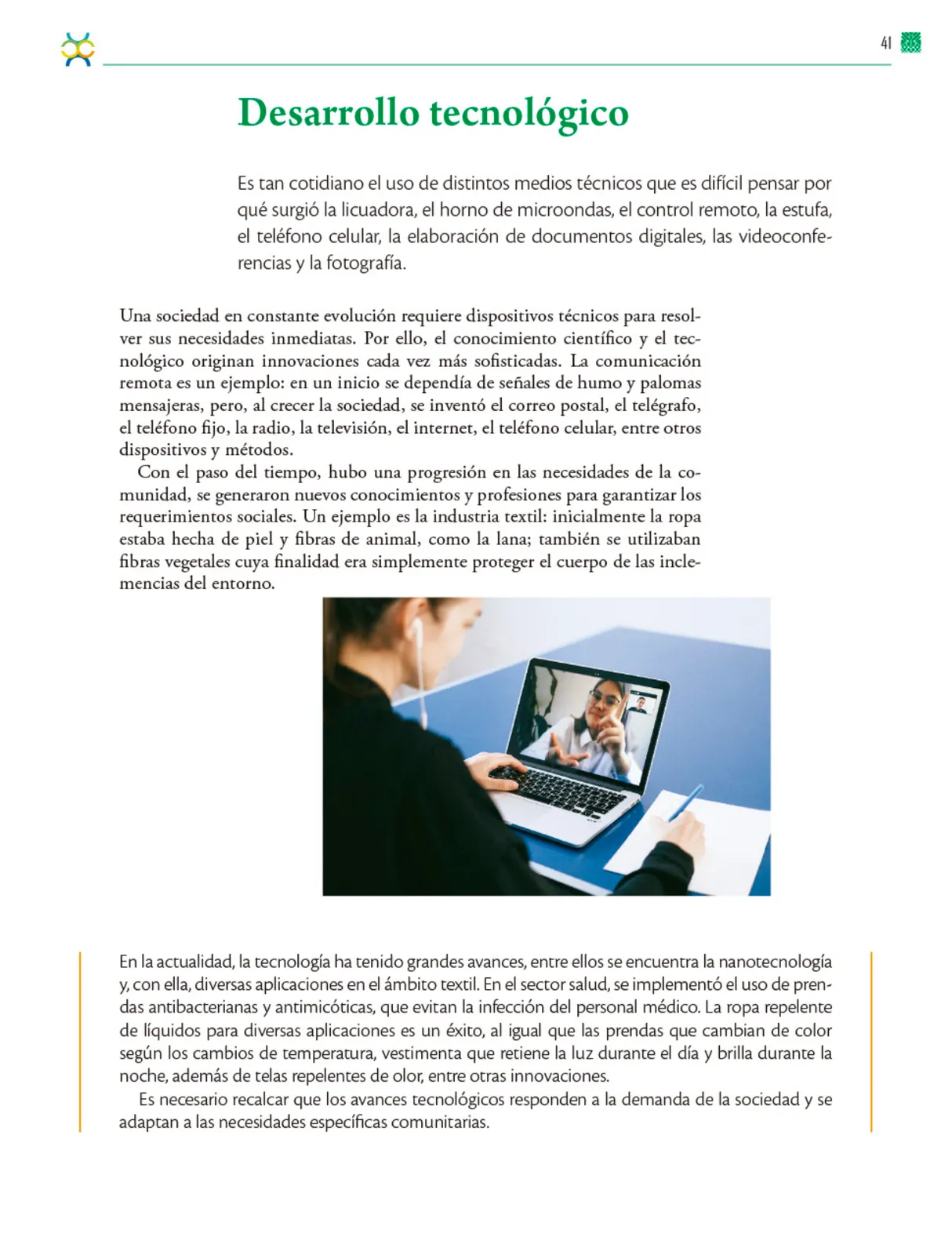 Página 42 de Colección Ximhai. De lo humano y lo comunitario. Libro de Educación Telesecundaria Grado 1° Ciclo Escolar 2025 - 2026